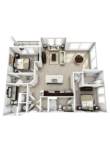Floor plan B3 Sapphire