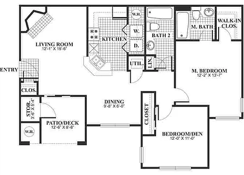 Floor plan 0869B1