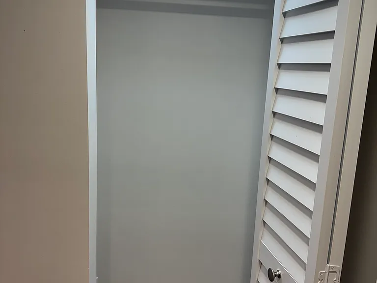 back of house basement bedroom closet
