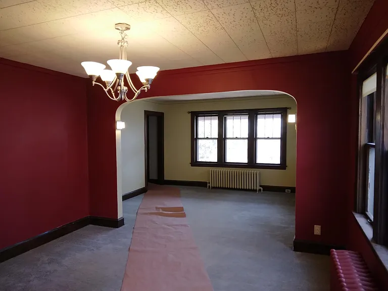 dining room & living room