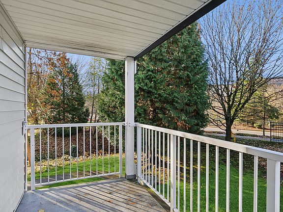Private balcony perfect for hosting and outdoor dining
