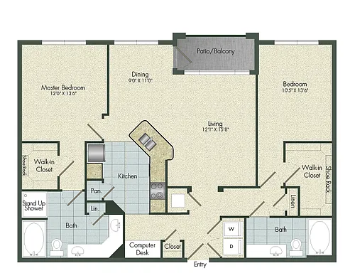 Floor plan B2