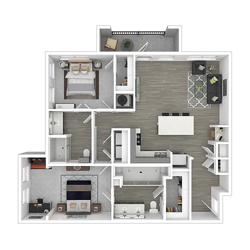 Floor plan B21