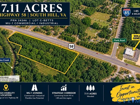 0 Highway 58 Lot C, Buffalo Junction, VA 24529