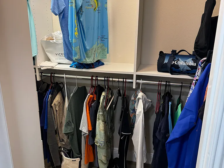 Walking master closet