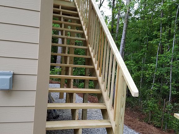 Stairs to 2nd Floor Garage