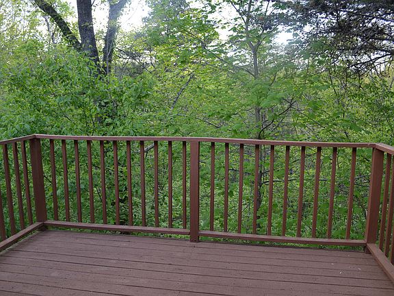 Deck off kitchen