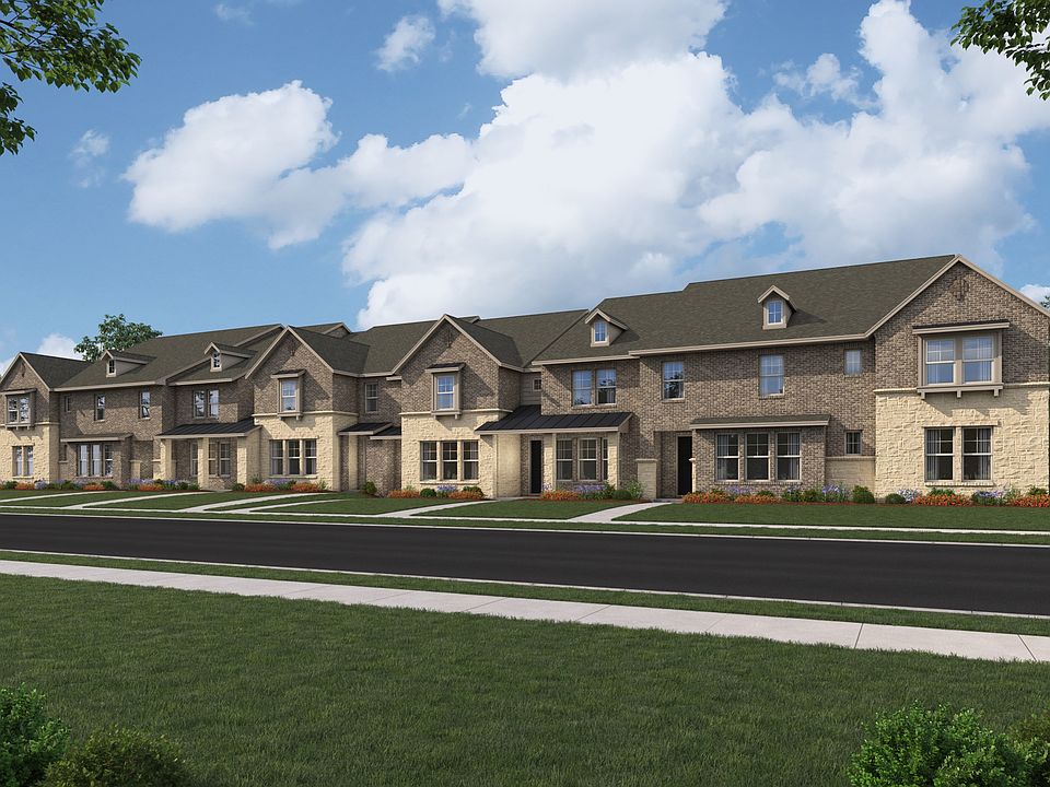 French Country Townhome Exterior
