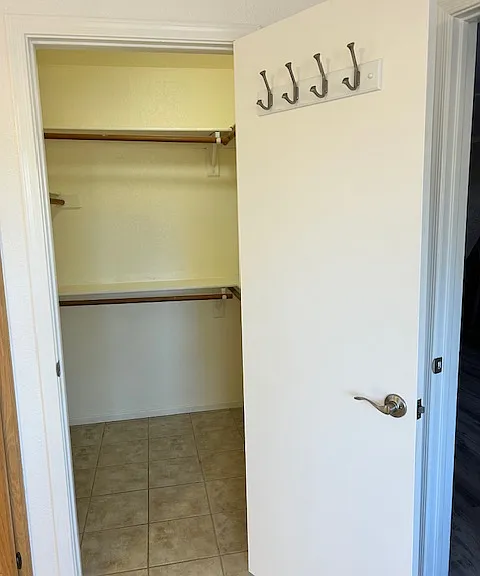 Master bedroom closet