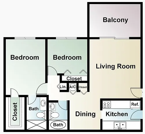 Floor plan Porcelain
