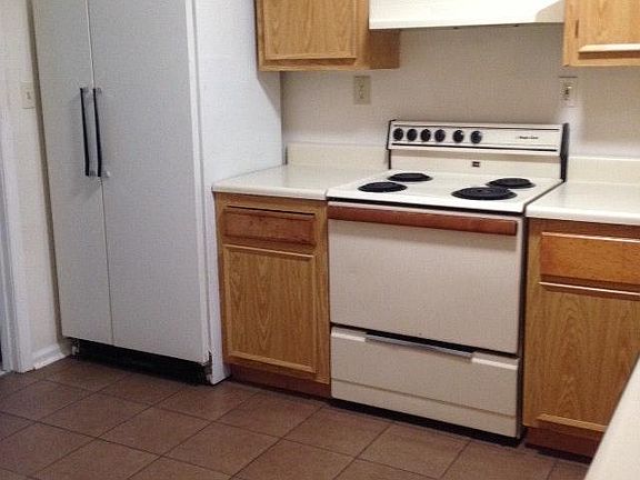 kitchen with tile floor