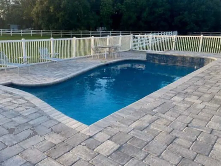 pool steps away from your door