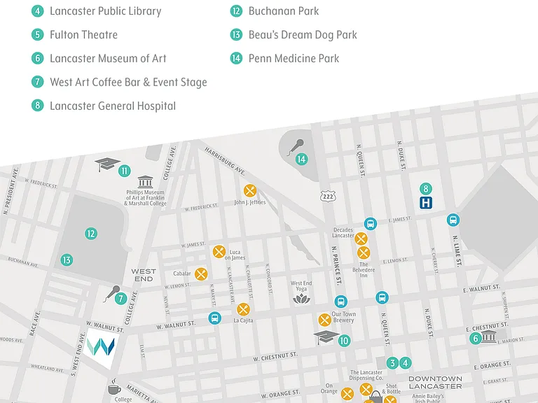 West End Place - Area Map