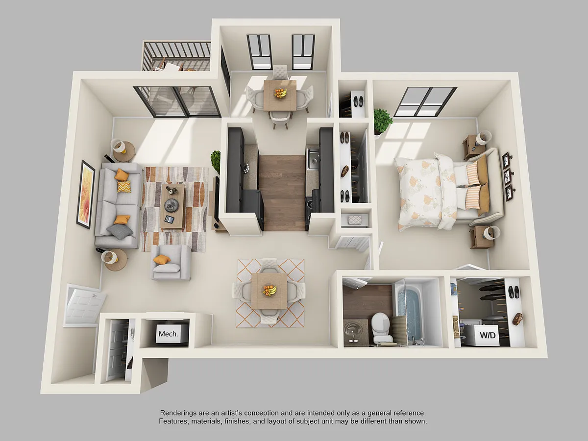 Floor plan The Oasis