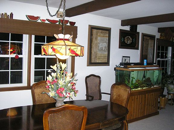 Formal dining area