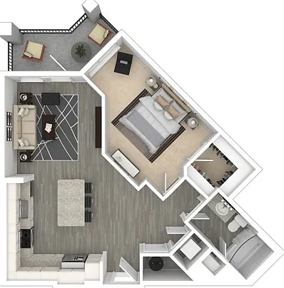 Cerith | 1 Bedroom | 1 Bathroom | 788 SF Cerith | 1 Bedroom | 1 Bathroom | 788 SF