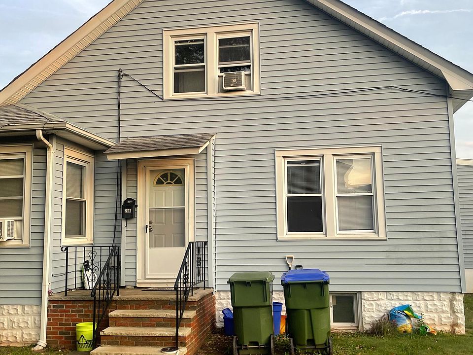 Outside front