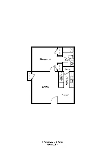 Floor plan A1c