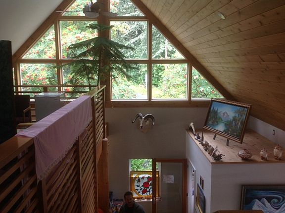 View from 2nd. floor stairs