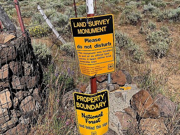 National Forest border