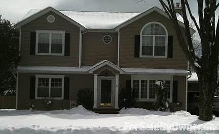 Front View of Home
						:
						Vinyl siding, new roof, prof landscaped, automatic garage door.