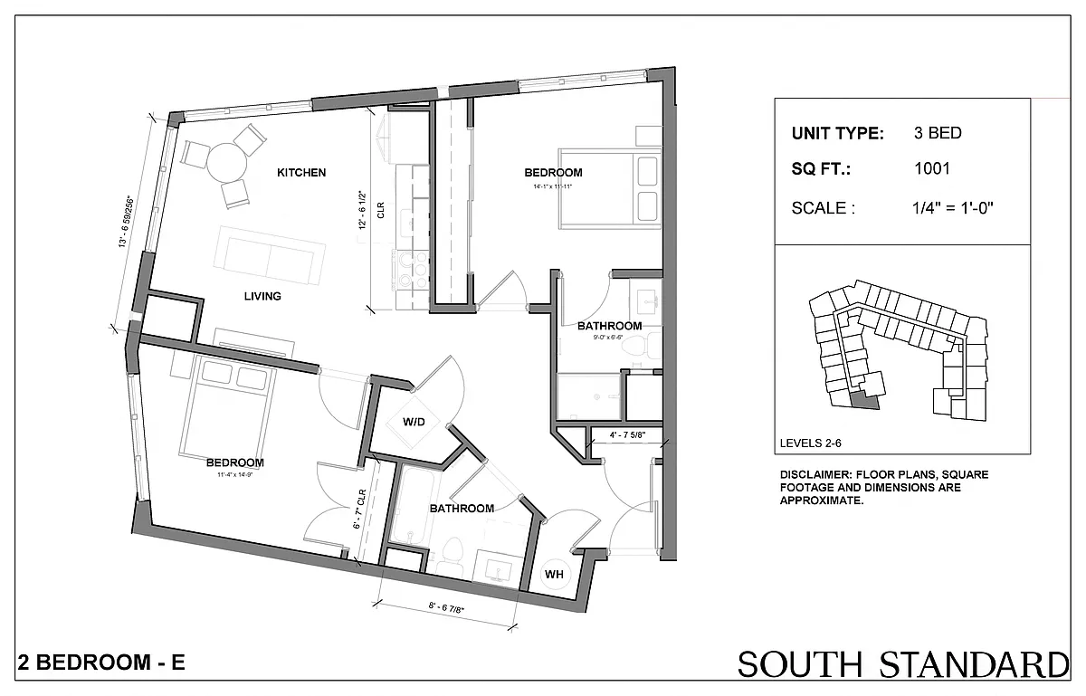 Floor plan 2BE
