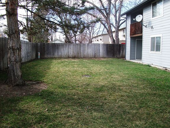 back yard behind 102