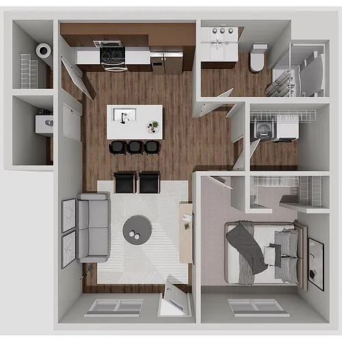 Floor plan The Cove (lower)