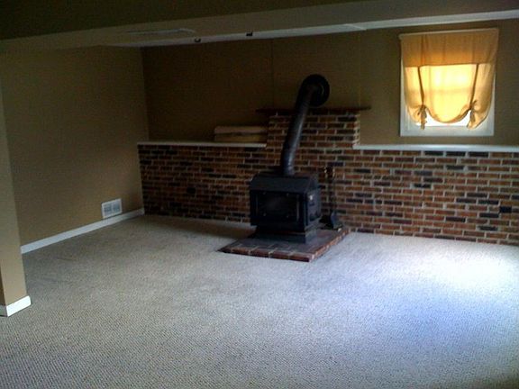 Basement w/Woodstove