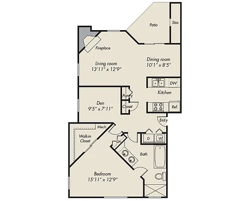 Floor plan 867-R
