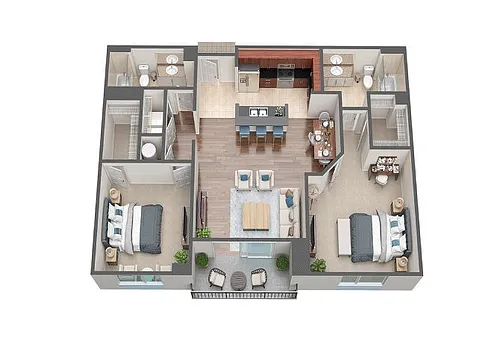 Floor plan B7