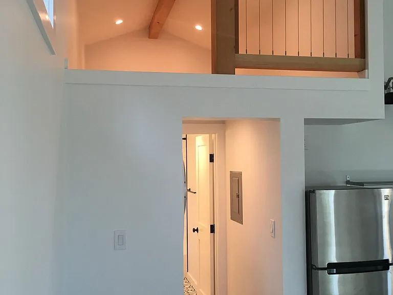 8' x 15' loft.