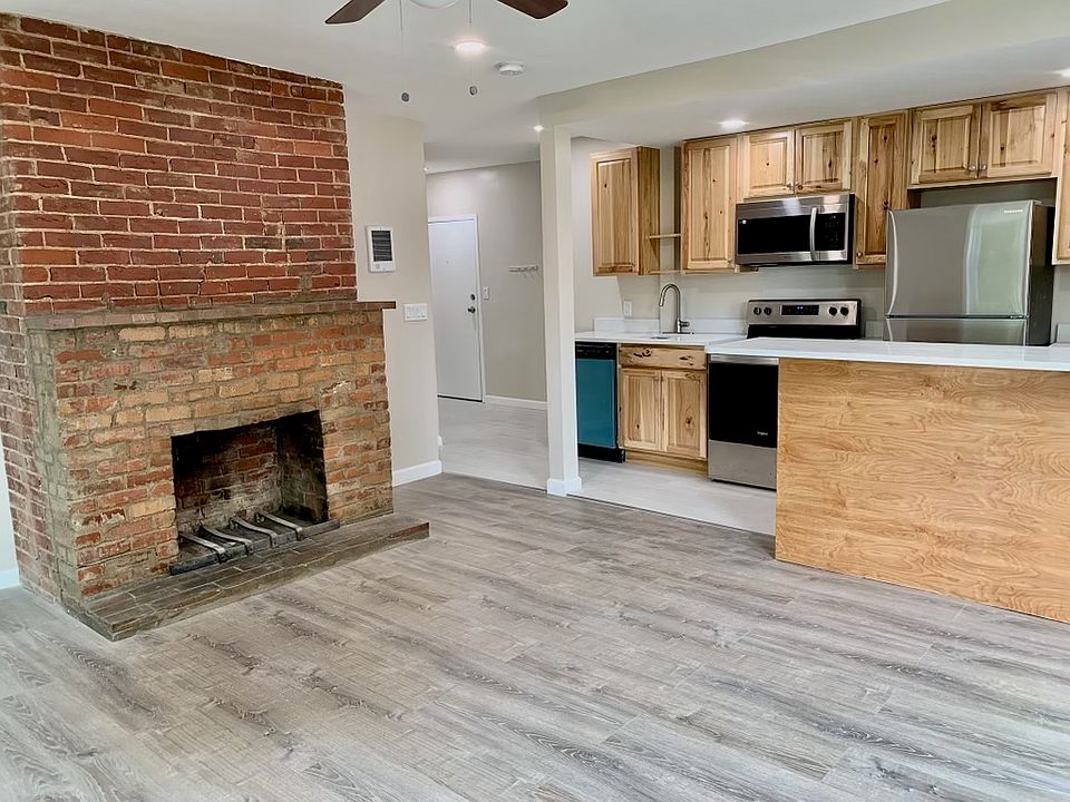 Living room and kitchen