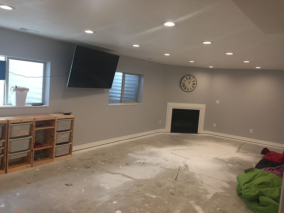 Basement family room 