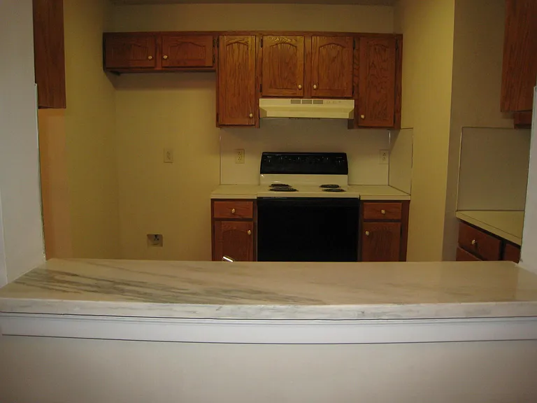 over look kitchen from family room