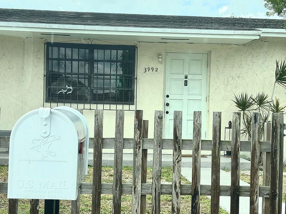 Fenced Home Entrance