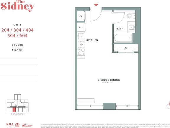 2nd image of 2415 Church Ave APT 604
