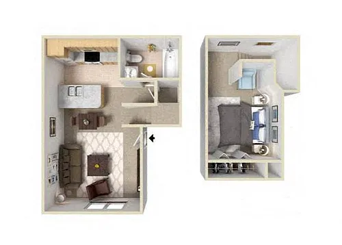 Floor plan Loft
