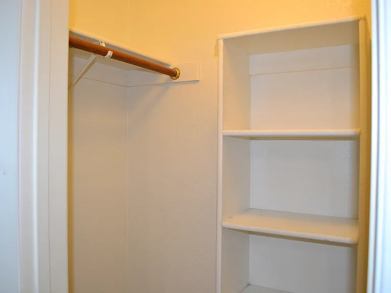 Walk-in closet of bedroom #4.