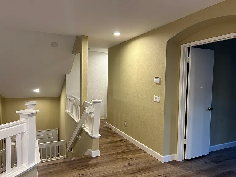 Upstairs (view outside of master bedroom)