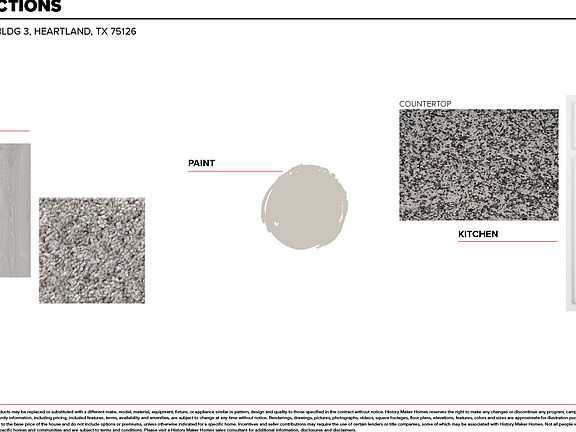 Selection Sheet