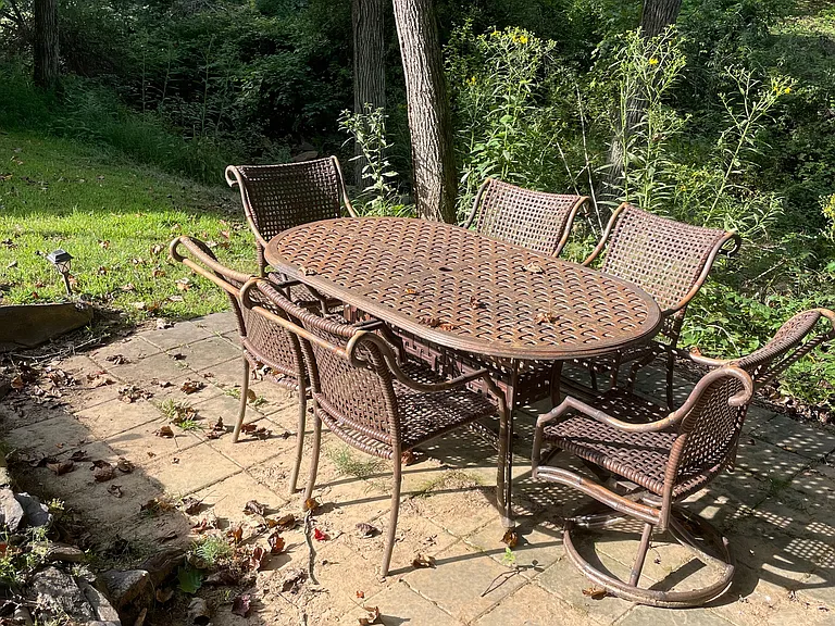 Creek side Patio
