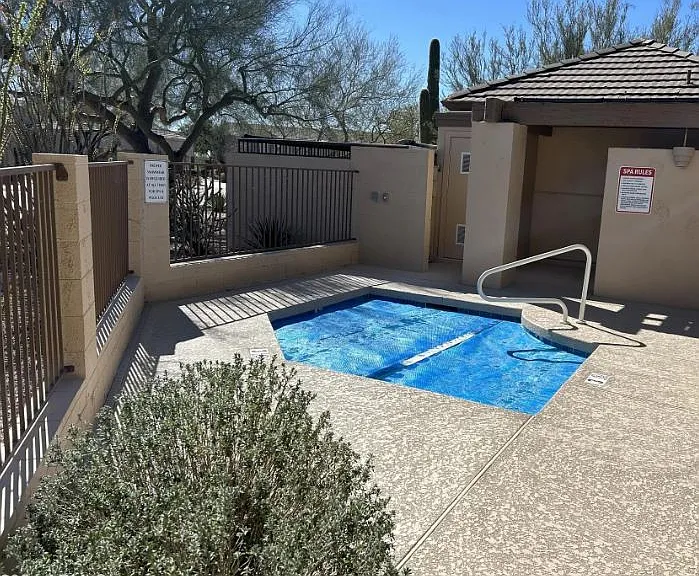 Community hot tub