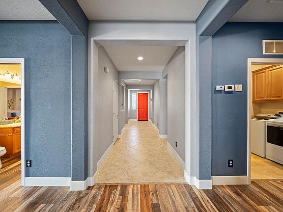 beautiful, long foyer!