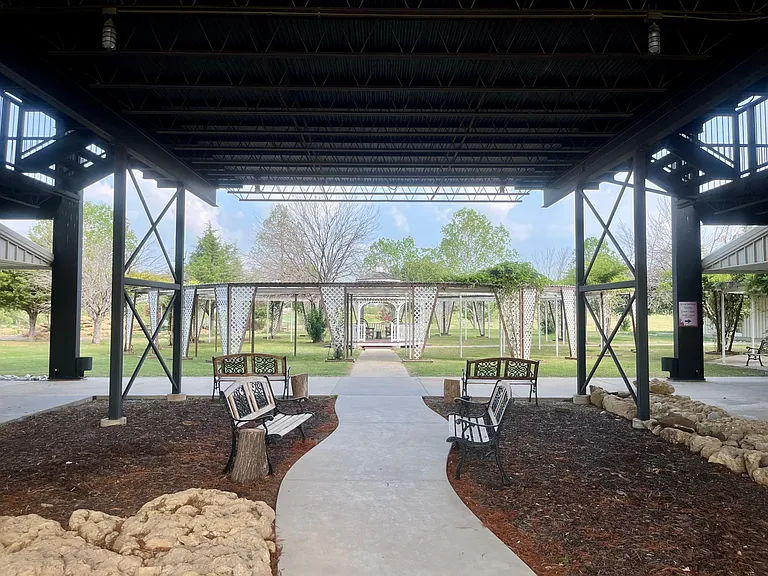 Sitting area throughout the ranch.