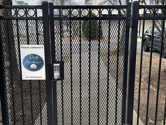Gated Private Entrance
