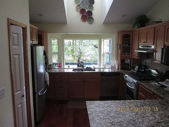 kitchen with skylight