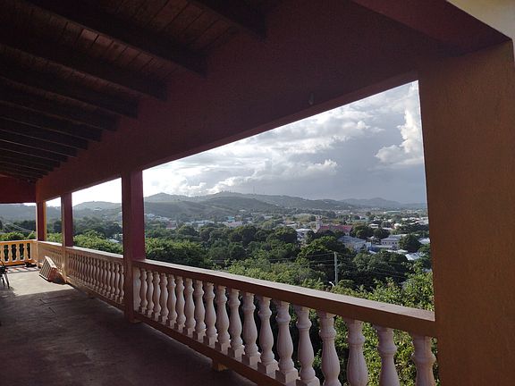 View from covered patio/porch and porch for Rooms