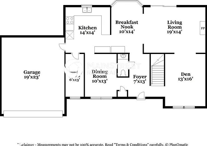 primary bedroom