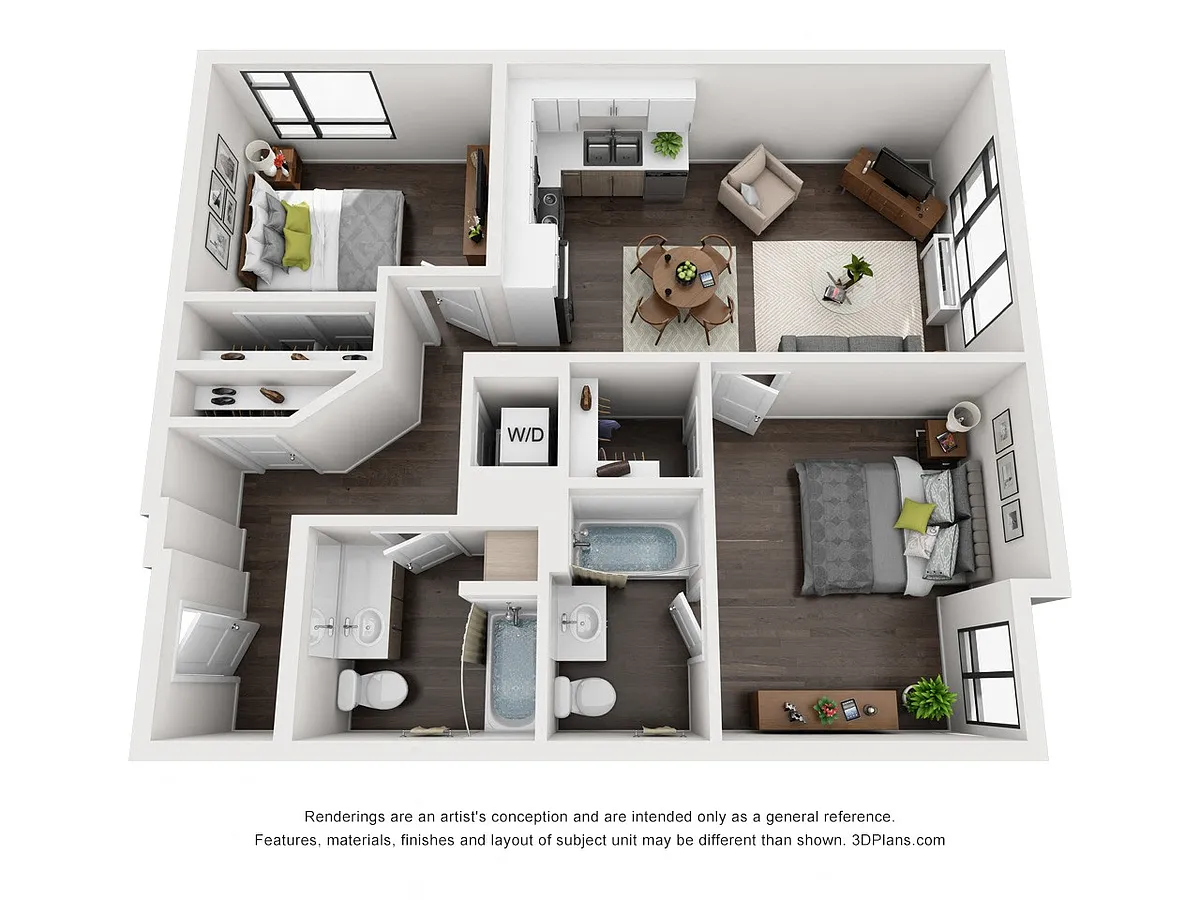 Floor plan 2B